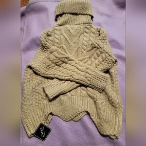 New Tan Zaful Sweater.